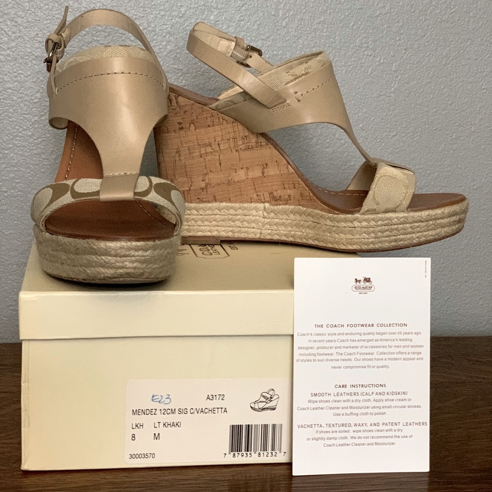 Coach Wedge Heel